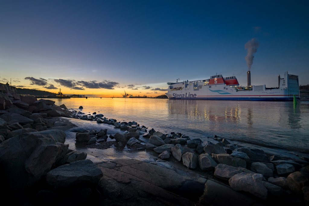 En annan av Stena Lines färjor