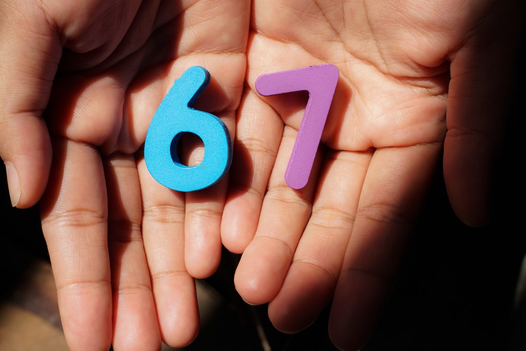 6 7